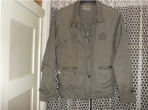 Khaki dám.bunda xxl zn.EU-FASCHION, EUjeans