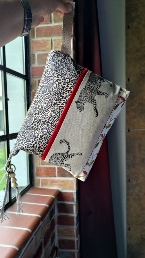 Project bag Leopard in red — foto 1