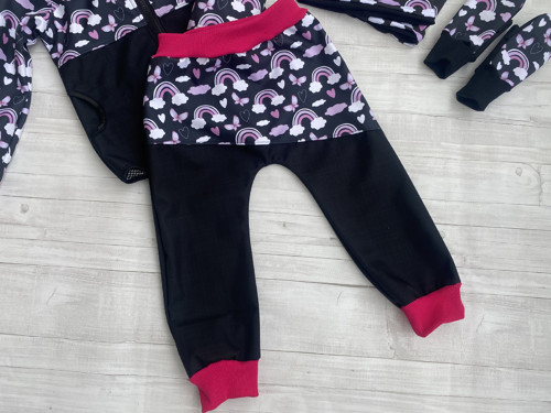 Softshell baggy - Duha jarní