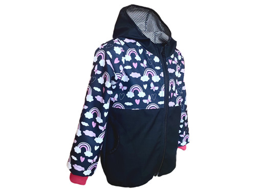 Softshell bunda dětská Duha JARO — foto 1