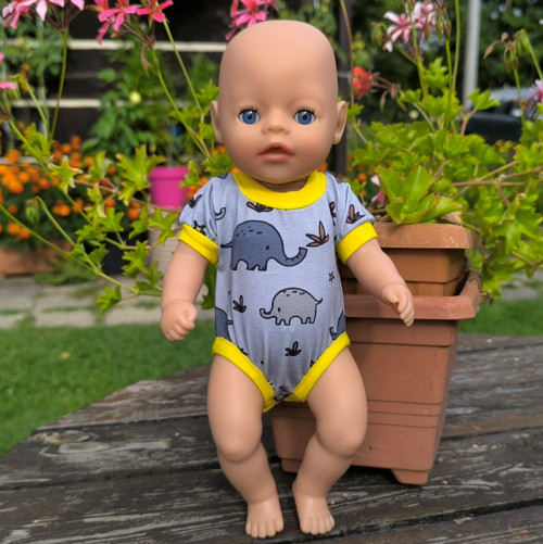BODY PRO PANENKU BABY BORN 34 až 36 cm