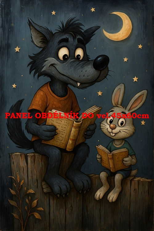 Bavlněný panel 7x10 cm
