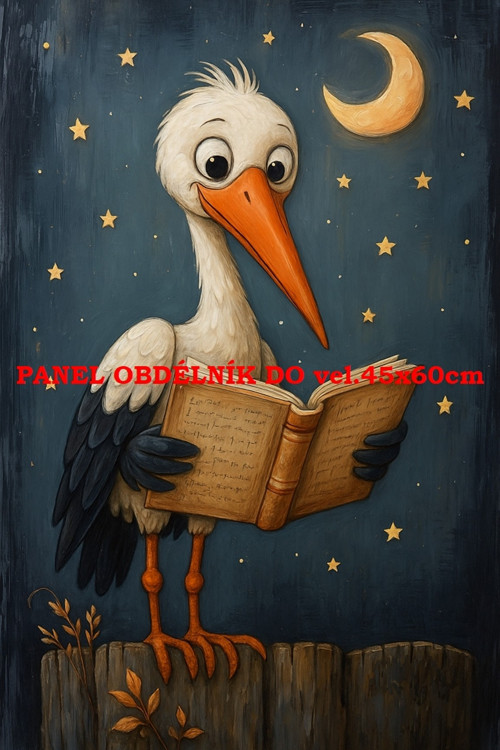 Bavlněný panel 7x10 cm
