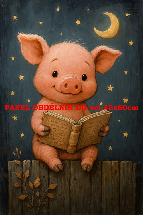 Bavlněný panel 7x10 cm