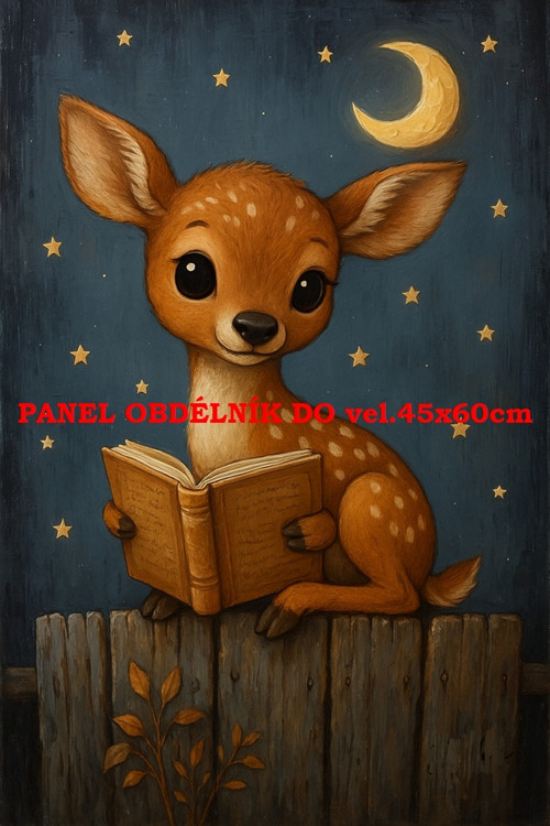 Bavlněný panel 7x10 cm