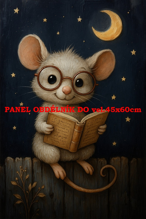 Bavlněný panel 7x10 cm