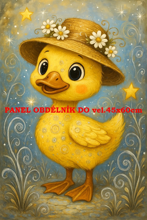 Bavlněný panel 7x10 cm — foto 1
