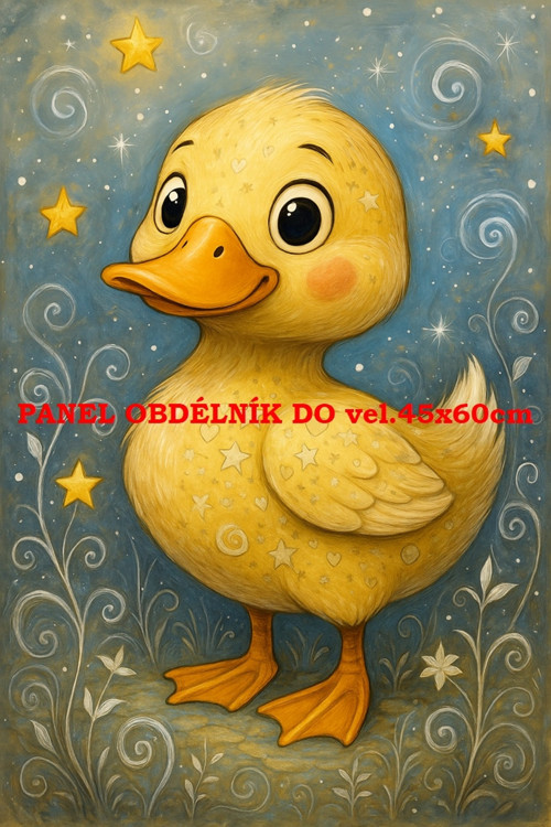 Bavlněný panel 7x10 cm