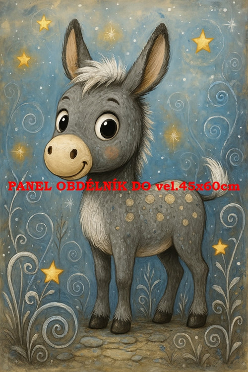 Bavlněný panel 7x10 cm
