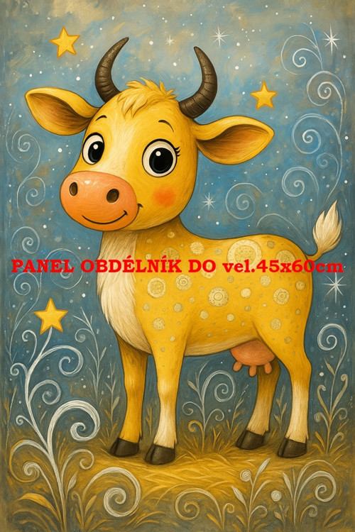 Bavlněný panel 7x10 cm — foto 1