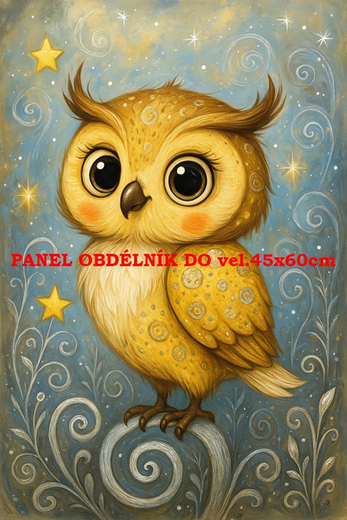 Bavlněný panel 7x10 cm