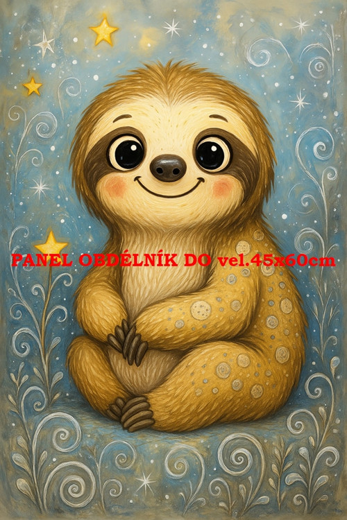 Bavlněný panel 7x10 cm — foto 1