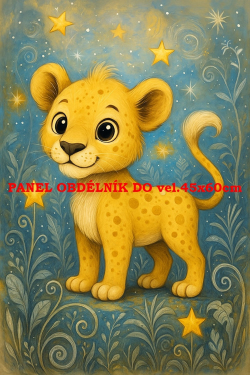 Bavlněný panel 7x10 cm — foto 1