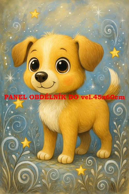 Bavlněný panel 7x10 cm