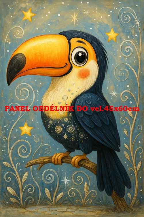 Bavlněný panel 7x10 cm — foto 1