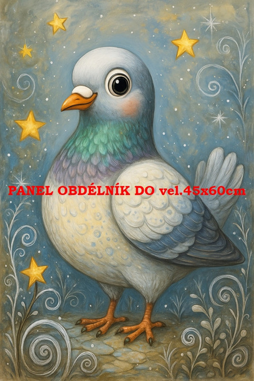 Bavlněný panel 7x10 cm — foto 1