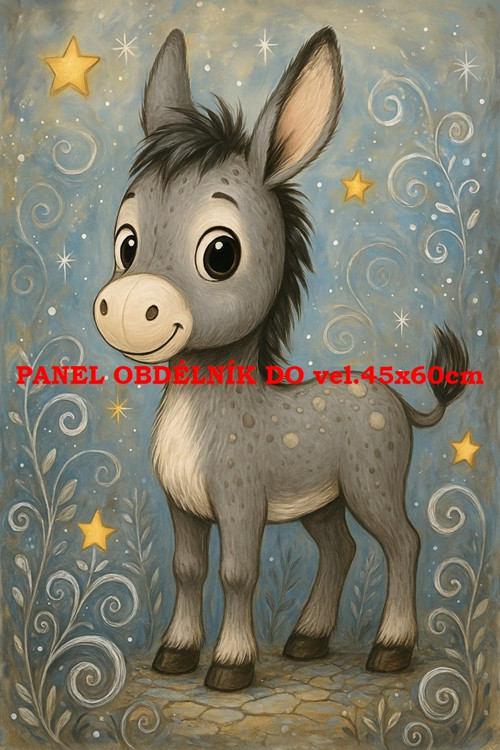 Bavlněný panel 7x10 cm