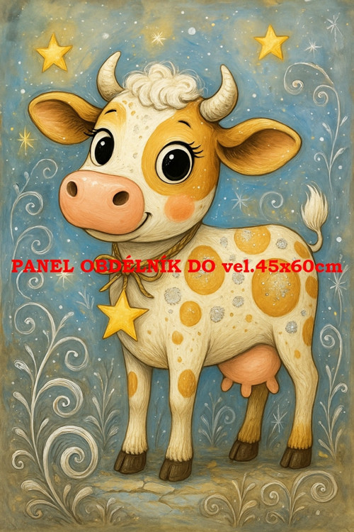 Bavlněný panel 7x10 cm — foto 1