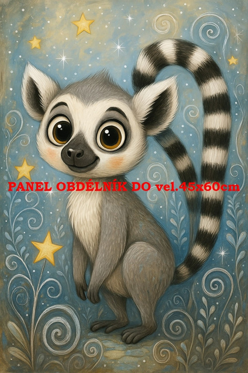 Bavlněný panel 7x10 cm — foto 1