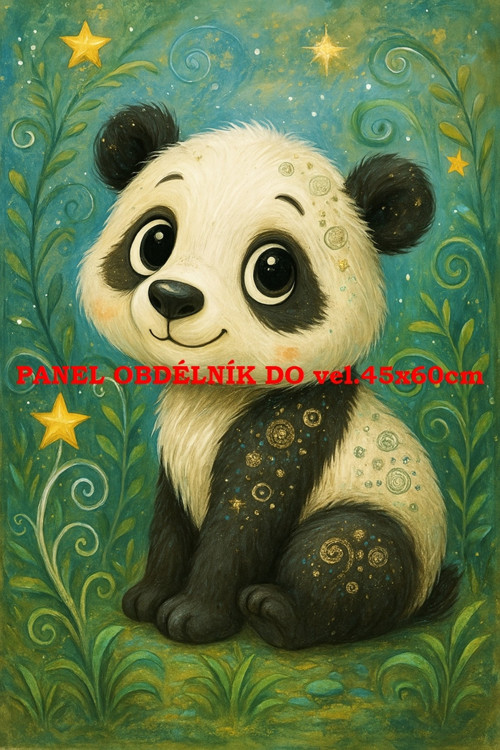 Bavlněný panel 7x10 cm