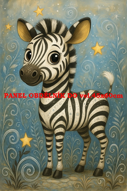 Bavlněný panel 7x10 cm