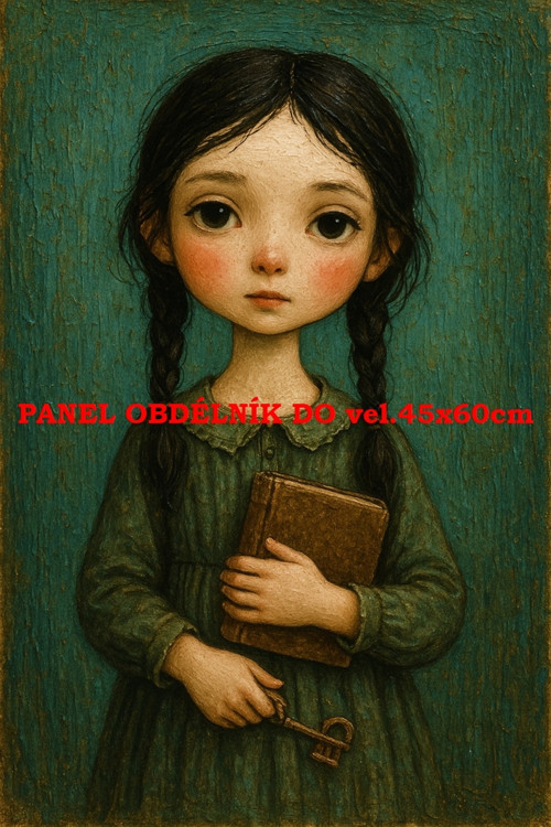 Bavlněný panel 7x10 cm