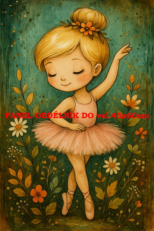 Bavlněný panel 7x10 cm — foto 1