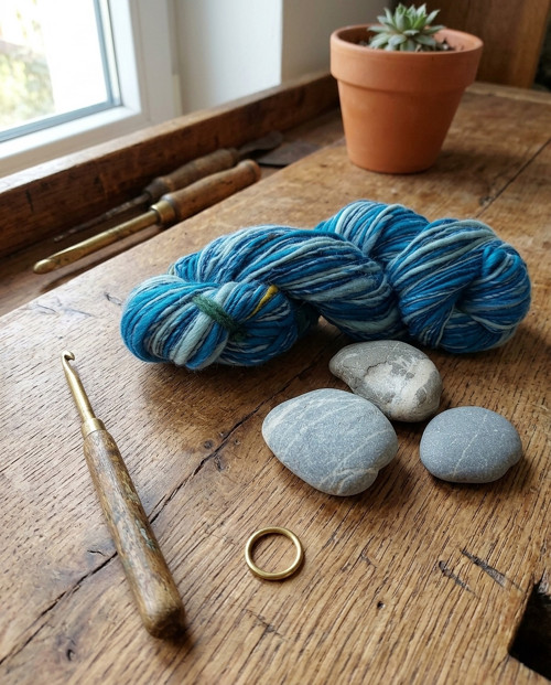 Barvy ,jako překvapení - předené merino 75g/138 m