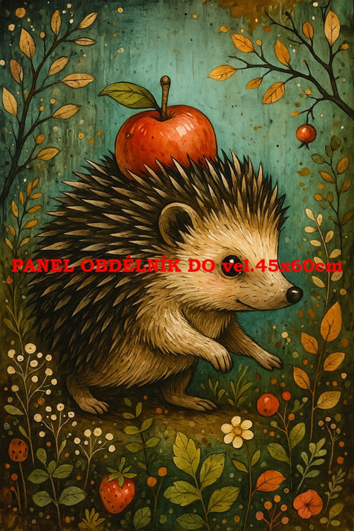 Bavlněný panel 7x10 cm