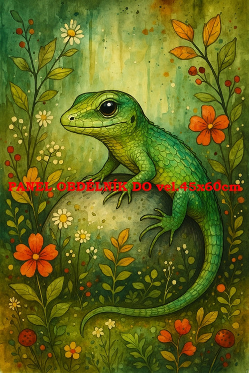Bavlněný panel 7x10 cm — foto 1