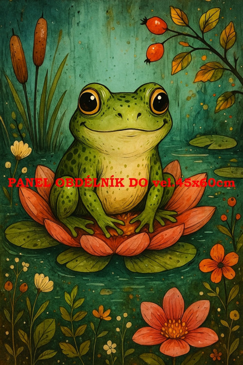 Bavlněný panel 7x10 cm — foto 1