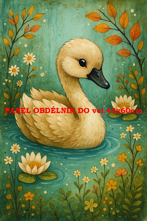 Bavlněný panel 7x10 cm — foto 1
