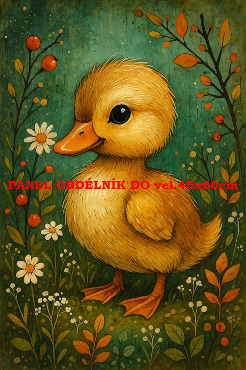 Bavlněný panel 7x10 cm — foto 1
