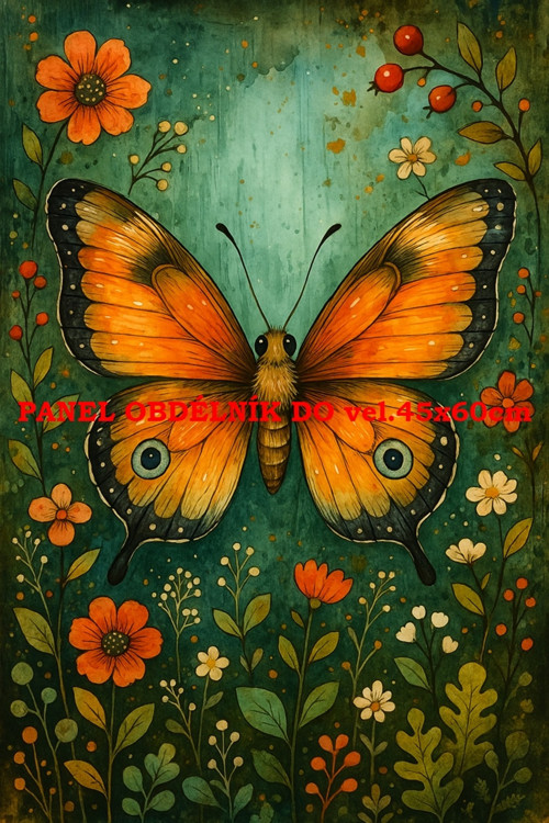 Bavlněný panel 7x10 cm