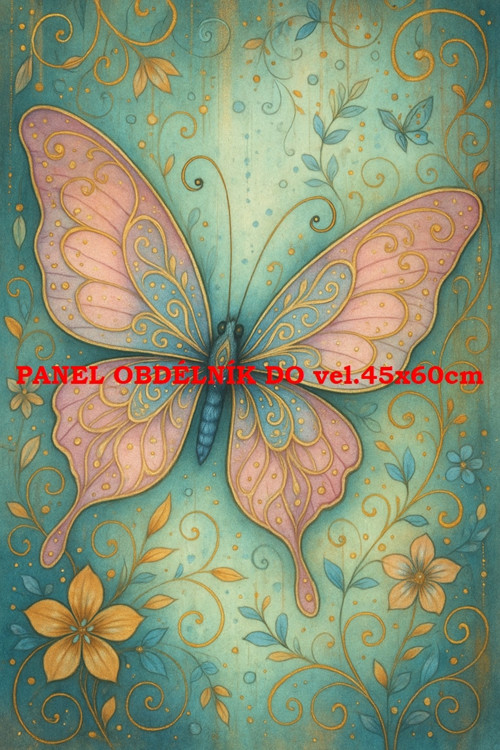 Bavlněný panel 7x10 cm