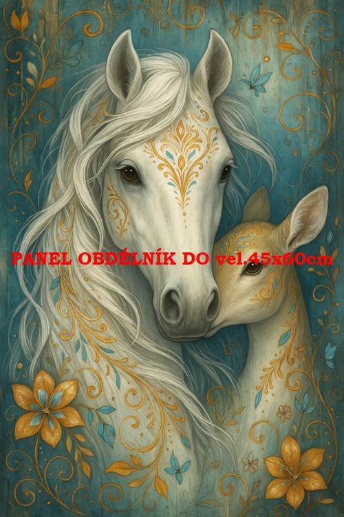 Bavlněný panel 7x10 cm