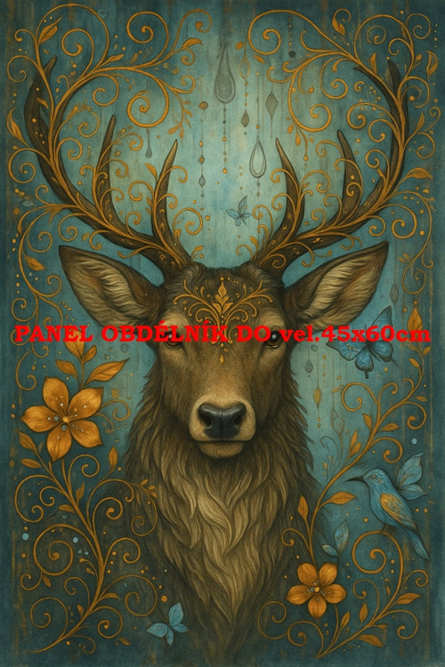 Bavlněný panel 7x10 cm