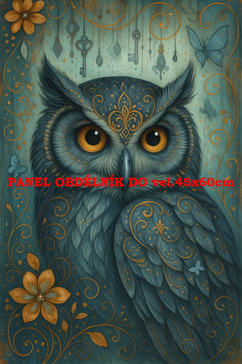Bavlněný panel 7x10 cm