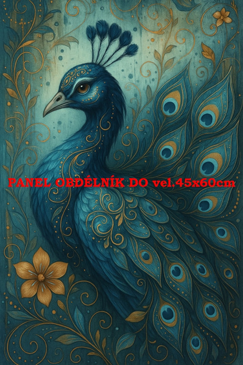 Bavlněný panel 7x10 cm