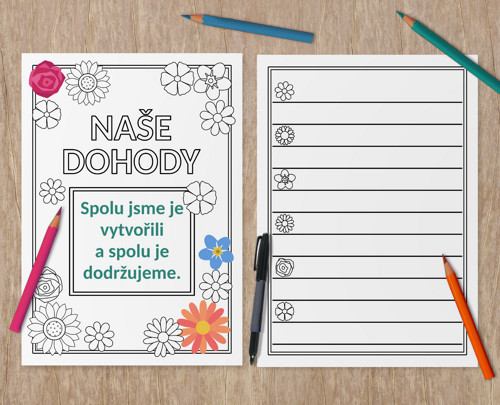 Dohody třídy floral pro dotvoření - mix