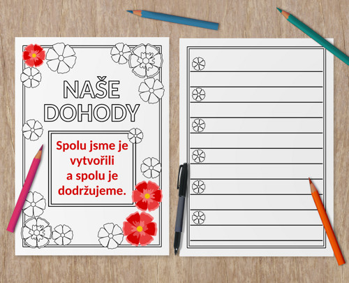 Dohody třídy floral pro dotvoření - velkokytky