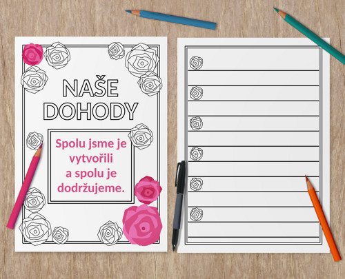 Dohody třídy floral pro dotvoření - růže