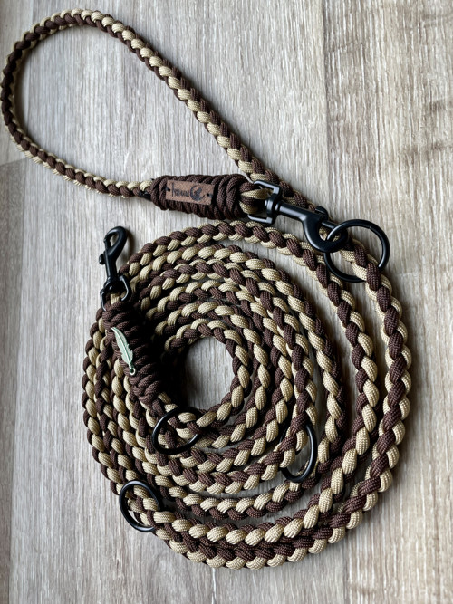 Přepínací paracord vodítko - 2,5 m