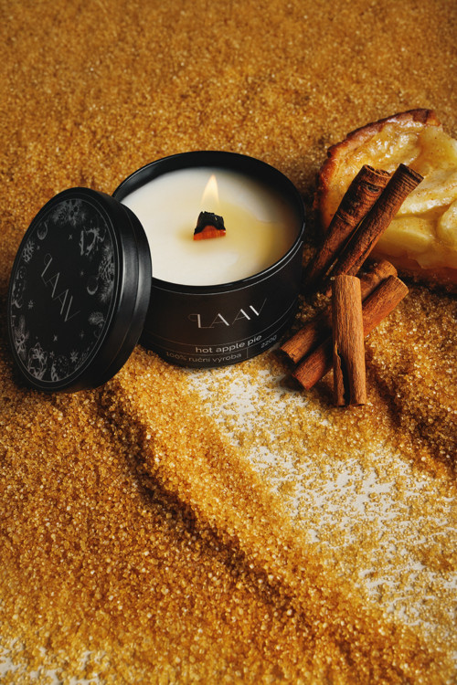Hot apple pie - vonná svíčka,vůně,krásný dárek
