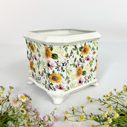 Porcelánový květináč