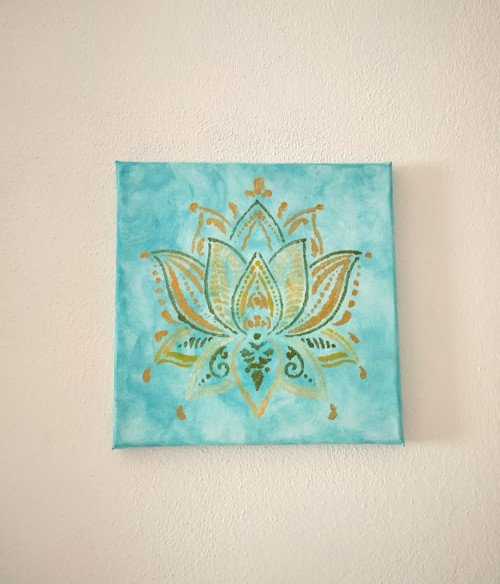 Obraz mandala Lotosový květ