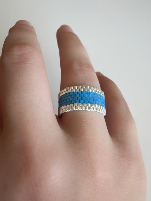 Prstýnek Blue Harmony
