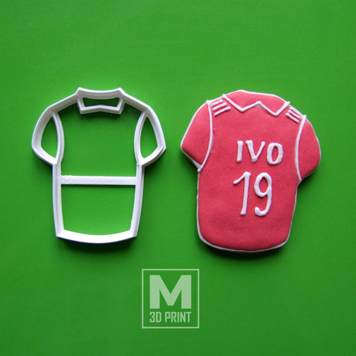 386 Vykrajovátko trikot fotbal