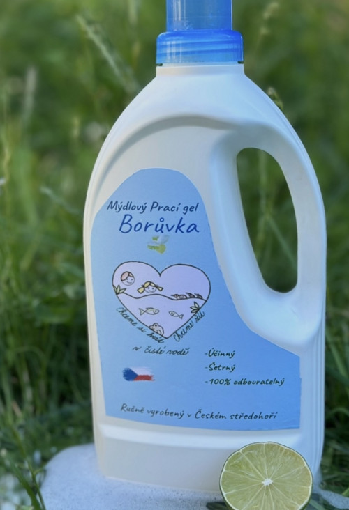 Mýdlový prací gel Borůvka Navoněný 1,5l