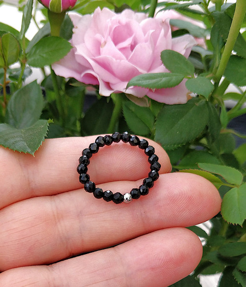 Prstýnky z minerálů / broušený spinel